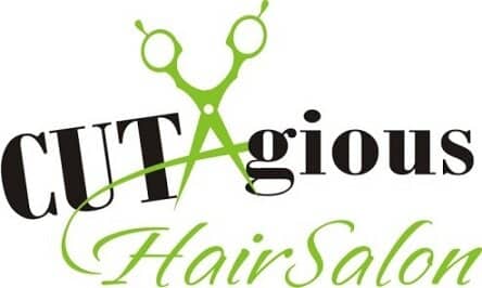 CUTagious Hair Salon Logo